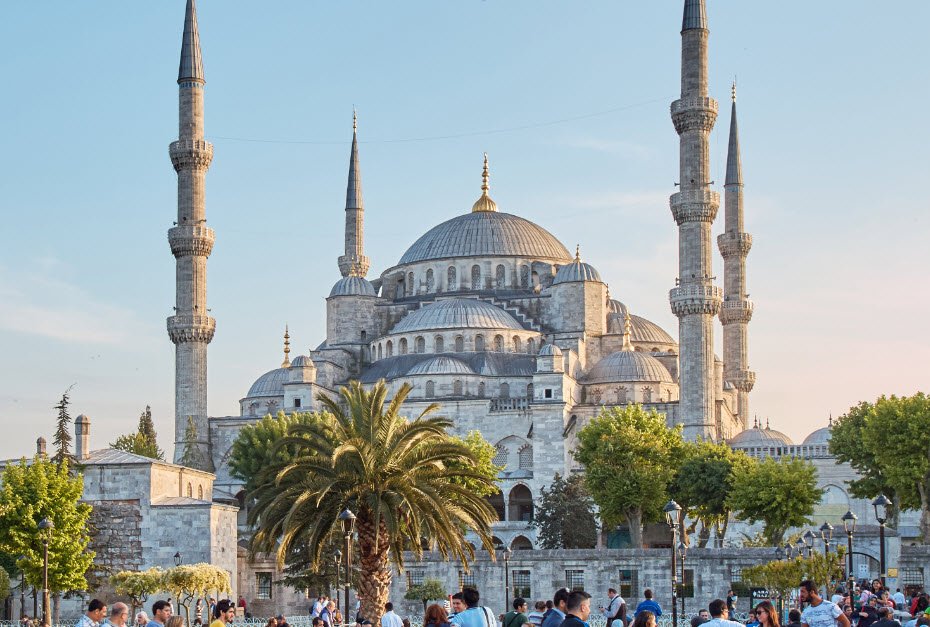 Blue Mosque (Sultan Ahmed Mosque), Istanbul, Turkey